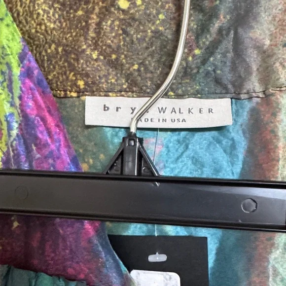 Bryn Walker women Zen Multicolor Layered Taffeta Vest and pants set - Picture 4 of 17